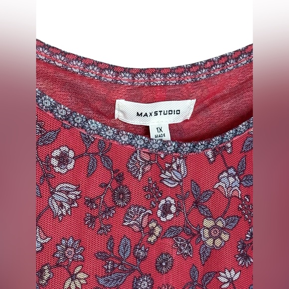 MAX STUDIO FLORAL TUNIC - Picture 3 of 6